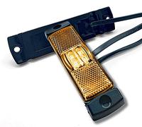 DOJA Barcelona | Luz Galibo Amarilla | PACK 2 Led Posicion | Luces de Galibo para Remolques | Luz Posicion LED Camion, Luces Posicion Remolque, Luz Galibo Caravana, Luces de Galibo para Autocaravana