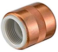 DOJA Barcelona | Manguito Electrolitico Termo | Pack 2 | Hembra - Hembra | 3/4" | Manguito Antielectrolisis Roscado para Latiguillo | Valvula Manguito Electrolisis Agua Fontaneria | Evitar Corrosión