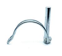 DOJA Barcelona | Pasador Eje | 4x40mm | Pack 10 | Pasadores de Seguridad Elastico | Pasadores Motoazada Metalico | Pasador Bloqueo de Remolque, Tractor Agricola, Persianas, Ventana, Puerta Corredera