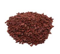 DOJA Barcelona | Piedra Chip Pulido | Jaspe Rojo Piedra Natural | 5-8mm | 500gr | Chips Jaspe Rojo | Cuentas Minerales Naturales, Piedras Energeticas, Cristales, Chakras Piedras Naturales