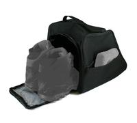 DOJA Barcelona | Portabotas Senderismo | Bolsas Botas | 33x24.5x28 cm | con Bolsillo | Color Negro | Polyester y Malla | para Senderismo, Trekking, Esqui, Snowboard, Bolsa Deporte, Bolsa Viaje