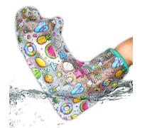DOJA Barcelona | Protector Escayola para Brazo | 392mm x 535mm | Funda Impermeable de PVC Con Cierre de Silicona | Cubre Escayola Brazo Niño o Adolescente | Resistente al Agua Para Ducha o Piscina