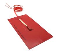 DOJA Barcelona | Resistencia Calefactora de Silicona | 200W | 116x210mm | Almohadilla Calefactora de Silicona | Cama Silicona | Resistencia Calefactor Silicona para Uso Industrial y Doméstico