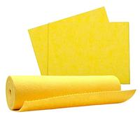 DOJA Barcelona | Rollo de Bayeta Amarilla 6 Mt | Fabricado en España | Bayetas Cocina Reutilizables | Bayetas en Rollo de Cocina Limpieza Hogar | Rollo Balleta Absorbente | Limpia Hogar y Oficina