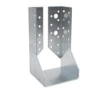 DOJA Barcelona | Soportes Vigas Madera | Zapata de Viga Madera | 80x150x75x2 mm | Acero Galvanizado | Soporte Alas Interiores para Vigas de Madera, Poste, Malla Metalica, Postes para Vallas, Union...