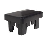 DOJA Barcelona Tapas para Postes Interiores Rectangulares - Pack 5-40x60mm - Resistente - Tapa Rectangular con Instalación Fácil Ideales para Vallas Interiores y Cercas | para Postes Interiores