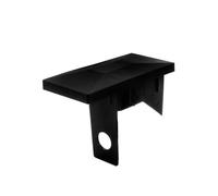 DOJA Barcelona Tapas para Postes Interiores Rectangulares - Pack 5 Negro - 40x60mm - Resistente - Tapa Rectangular con Instalación Fácil Ideales para Vallas Interiores y Cercas | para Postes