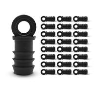 DOJA Barcelona | Tapon Final Tubo Riego | Tapon Final 16mm | Pack 25 | Tapon Manguera de Goteo 16 para Sistemas de Riego Agrícola y Jardinería | Conector Tapon Tubo Riego por Goteo Huerto, Camping