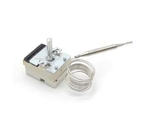 DOJA Barcelona | Termostato para Freidora | Termostato Termo Electrico | Compatible con EGO | 205ºC | 20 Amperios | Controlador de Temperatura | Regulador | Medidor de Temperatura del Aceite