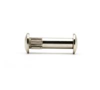 DOJA Barcelona | Tornillos Union Muebles | Tornillo de Conexion M6-8 mm | Pack 50 | Perno de Union | Tuerca Union para Uniones de Estantes, Puertas de Armarios/Muebles, Ensamblaje de Carrocería