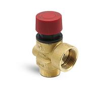 DOJA Barcelona | Válvula de Seguridad para Calderas de Gasoil | Pack 1 | 3/4" | 7 bar | Calefacción y Agua