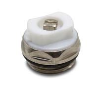 DOJA Barcelona Valvula Purgador Radiador - Pack 5, 1/2" - Extremos Roscados, Fácil Instalación - Purgador Manual, Evita Fugas, Válvula de Purga, Purgador Radiadores, Tapon de Radiador, Calefacción