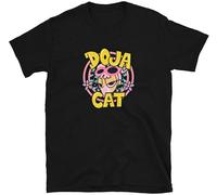Doja Cat - Camiseta unisex para hombre, color negro, Negro , S