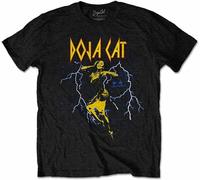 Doja Cat Lightning Planet Her Men's Camiseta Unisex Black Tee Top, Negro , S