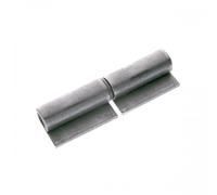 DOJA Industrial | Bisagra para soldar | 12 Unidades | Tamaño: 16 x 100 mm | Pernio Pala | Acero | 2 Alas | Visagra Uso: Puertas Hierro, Bisagras Porton, Puerta Armario, Garajes