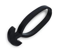 DOJA Industrial | Goma Ancla de 8cm | Pack 100 | Tensor Goma de Caucho para tutores para Plantas huerto Urbano | Tensor Elastico Lona Camping Piscina | Clips Plantas Flores olivos | Tension Fuerte