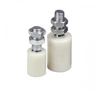 DOJA Industrial | Rodillos Nylon Puerta Corredera | 30 x 40 | 2 Unidades | Ruedas Guia | Aplicación: Puerta Electrica, Cinta Transportadora, Puerta Corredera, Rueda Transpaletas