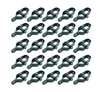 DOJA Industrial | Tensor de Alambre de Acero Galvanizado | VERDE | PACK 25 | Tensores para malla de alambre, tela metalica, vallas, cable tensor, alambre galvanizado, emparrados, jardin, entre otros.
