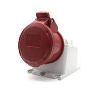 DOJA Insutrial | BASIS DE MANANDA 380 - IP44 | 16A 3P+N+T (5 polos) | base de pared