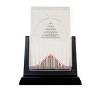 DOJBK Galton Board, Modelo Matemático De Distribución Normal, Juguete De Mesa De Acrígalton Board, Herramienta De Enseñanza del Laboratorio De Física, Demostración Estadística Efectiva De La Ley