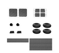 Dojimayisc Para Host Protection Set TapóN de Polvo a Prueba de Polvo + BotóN Trackpad Sticker + Silicone Rocker Cap Set