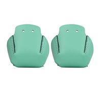 DOJO 1 Par de Protectores de Protectores de Puntera para Patines de Ruedas Gorra de PatíN de Ruedas de PU Protectores de ProteccióN de Puntera de 4 Agujeros Verde