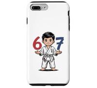 Dojo Six Seven 67 Cinturón Artes Marciales Diseño Karate Jiu Jitsu Carcasa para iPhone 7 Plus/8 Plus