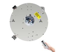 DOJOEUU Elevador de candelabro eléctrico, Elevador de candelabro con Control Remoto, Capacidad de Carga de 50 kg, Elevador de lámparas Colgantes Villas, Elevador de candelabro de Alta Resistencia