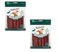Dokas Carne de ciervo seca para perros - Paquete doble - 2 x 60 g