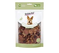 DOKAS Despojos de Conejo - Snack Natural Premium sin Cereales para Perros Hecho de Conejos - con pulmones, estómago y corazón - 1 x 100 g