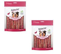 Dokas Dog Pato Pechuga en tiras para perros - Paquete doble - 2 x 250 g