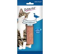 Dokas Filete de pechuga de pato para gatos, 9 x 22 g