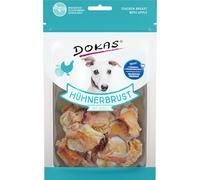Dokas Snack Premium sin Cereales con pezuña de Pollo para Perros, Manzana, 1 x 70 g