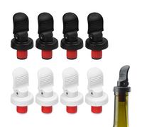 Dokeno 10 PCS Tapones de Botella, Tapón para Botellas con Palanca, Tapón de Botella Vino Reutilizable, 7 x 3.2cm Tapa Botellas de Vino Tapones Universal para Champán Cerveza Bebidas