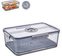 Dokeno Conservador de Pan, Recipiente para Guardar el Pan, Caja Hermética para Pan con Tapa y Temporizador, Panera para una Larga Frescura para Conservación de Alimentos/Bollos/Galletas/Pasteles