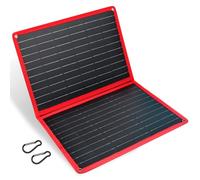 DOKIO 20W Cargador de Panel Solar USB-A USB-C Portátil Plegable Placa Solar ETFE IP67 Impermeable Senderismo Camping para teléfonos Baterías Tabletas