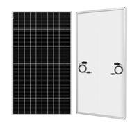 DOKIO Panel solar monocristalino de 200 W, 18 V, módulo solar de 200 W para baterías de 12 V, ideal para caravanas, camping, cobertizo de jardín