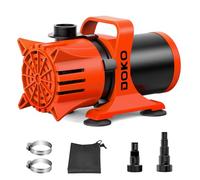 DOKO Bomba de agua sumergible de 3100 GPH, bomba de estanque ajustable de 180° con cable de alimentación de 20 pies, bomba de acuario ultra silenciosa de 150 W para estanque, fuente, cascada, pecera