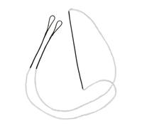 DOKRIN Cuerdas de arco para tiro con arco,Una cuerda de arco recurvo blanca, cuerda de arco recurvo de 66 pulgadas, reemplazo de cuerda de arco larga, adecuada para equipo de tiro con arco general.