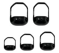 DOKRIN Juego de 5 plantillas para barba, bigote, perilla y barba masculina, ideales para recortar y peinar la barba.