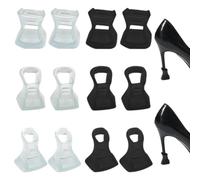 DOKRIN Taloneras,6 Paar rutschfeste Stiletto-Absatzschoner aus PVC, verschleißfeste und schallabsorbierende High Heel-Protektoren