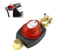 Doksvp Desconectador de Bateria Coche 12V/24V, Cortacorrientes Bateria Coche Desconector, para Coche, Camión, Moto, Caravana, Barco