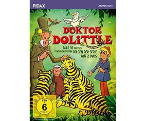 Doktor Dolittle / Alle 16 deutsch synchronisierten Folgen der Kult-Serie (Pidax Animation) [2 DVDs] [Alemania] [DVD]