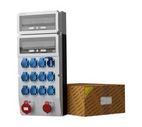 Doktorvolt Distribuidor de corriente para obra eXT 32A 16A 12x230V Latas...