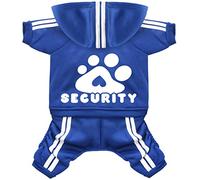 Dolahovy Sudadera con Capucha para Perros Ropa para Mascotas Otoño Invierno Cachorro Jumpers Fleece Perros Chaqueta Abrigos Algodón Perro Traje para Chihuahua Perros Pequeños Medianos, Azul