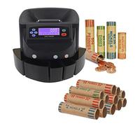 Dólar estadounidense Coin Counter Machine Electronic Auto Coin Order y equipo de envoltura/rodillo contando 300 piezas/min XD-9005