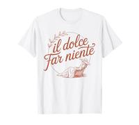 Dolce Far Niente Cita en Italiano Humor Regalo Divertido Camiseta