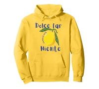 Dolce far niente la dolce vita limón italiano Sudadera con Capucha