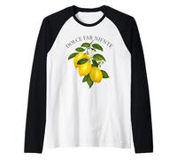Dolce Far NIENTE X Limone Limones Lemon Limoncello Spritz Camiseta Manga Raglan