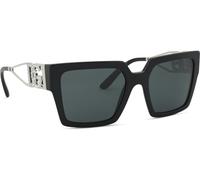 Dolce & Gabbana Mujer Dolce & Gabbana DG4446B 501/87 Gafas de sol Acetato Negro Gris Cuadrada Normal